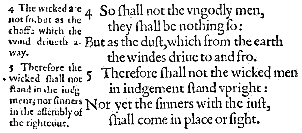Psalm 1, verses 4 and 5.